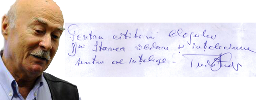 Autograf Tudor Gheorghe